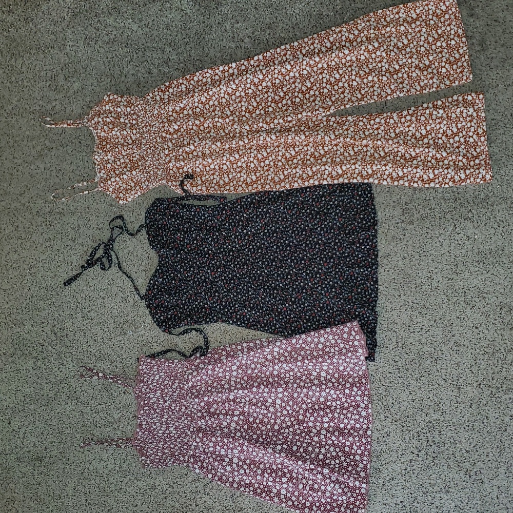 Floral Jumpsuit and Dress Lot